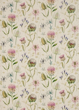 Ткань Sanderson Garden Linen - Thistle/Fig 226423 (шир. 1,37)