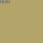 Краска FARROW&BALL Exterior Eggshell FB251EX075 для наруж работ полумат в/э цвет 251 (0,75л)
