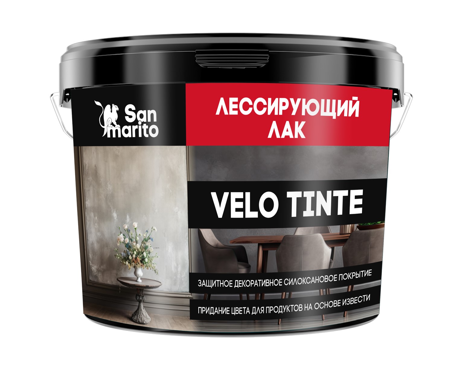 Лак San Marito Velo Tinte Z224NL01 лессирующий (1 л)