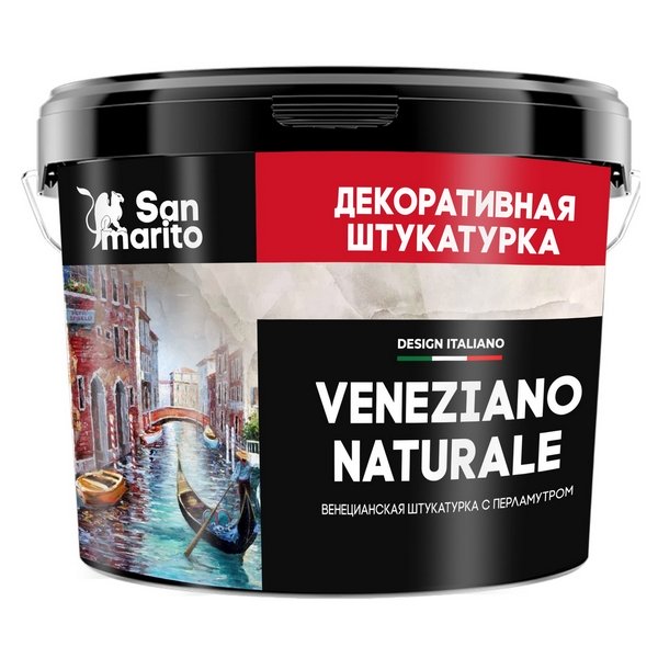 Штукатурка San Marito Veneziano Naturale Oro Bianco Z214CK03 декоративная (3 кг)