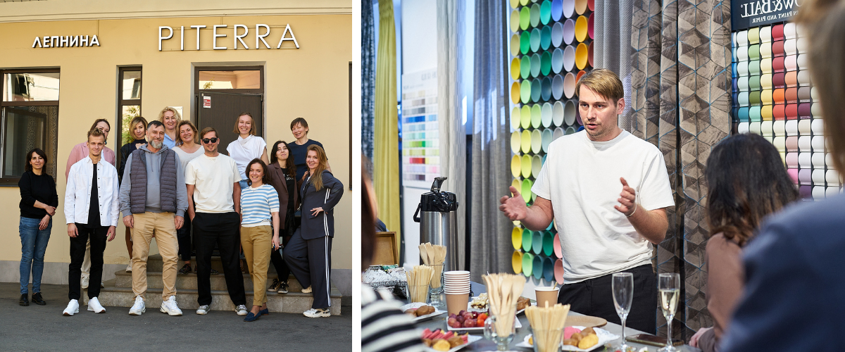 Открытие Недели дизайна PITERRA в Москве: «проповедь дизайнера Всея Руси»