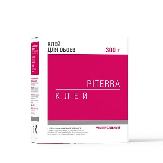 Клей для обоев PITERRA сухой 300 гр