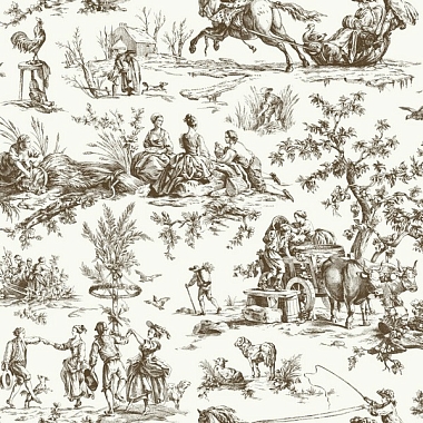 Обои Grandmillennial Seasons Toile GR5921 A (0,68*8,20)