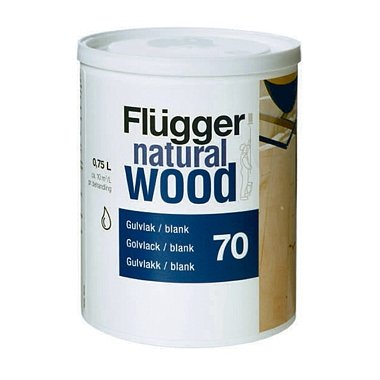 Лак FLUGGER Natural Wood 70 Lacquer gloss 94888 для мебели глянцевый (0,75л)