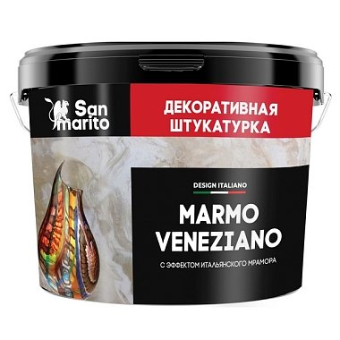 Штукатурка San Marito Marmo Veneziano Z111NK15 декоративная (15 кг)