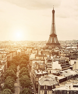 Фотообои  PhotoWall Paris - Eiffel Tower e22137 Standard
